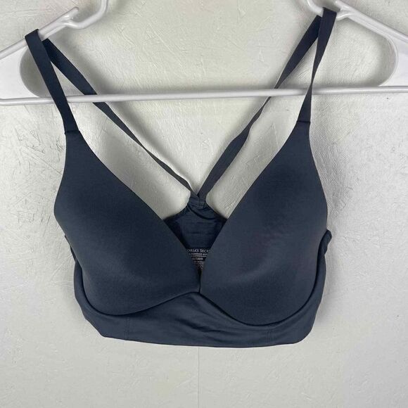 Victoria's Secret Gray Comfy Lined Plunge Bra Size 32 DD - Picture 4 of 8